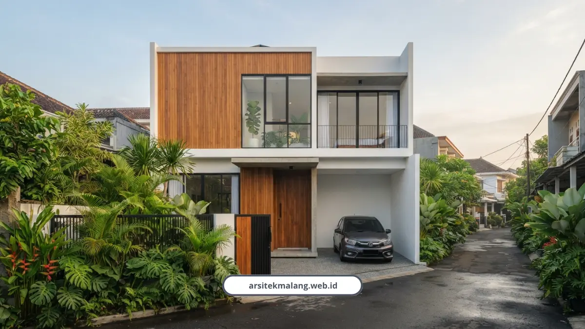 Jasa Arsitek Rumah 2 Lantai Malang: Desain Mewah dan Efisien Ruang