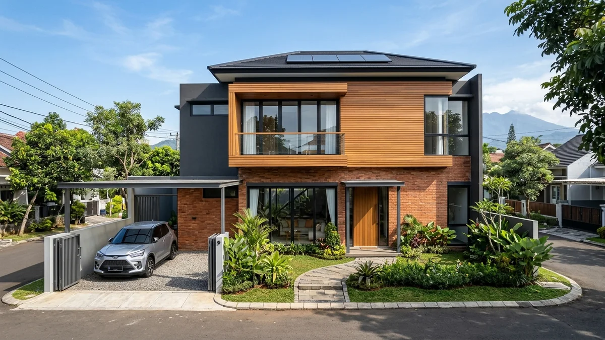 Hasil Renovasi Rumah yang Efisien Biaya dan Modern di Malang