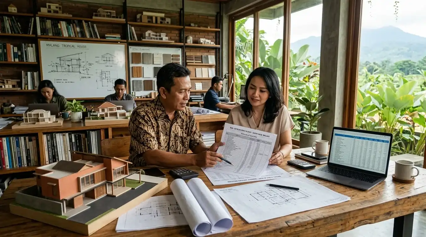 Cara Menghitung RAB Desain Rumah