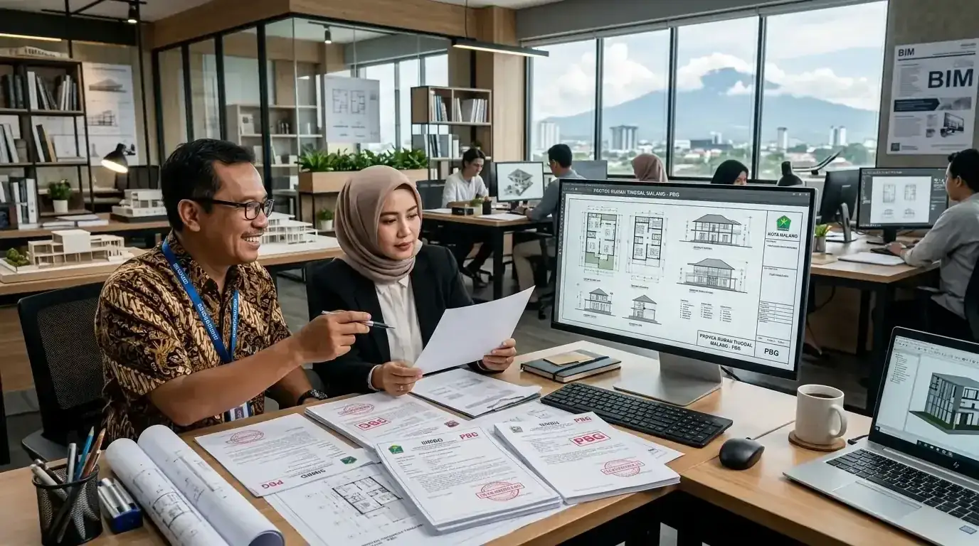 Cara Mengurus Izin Bangunan Malang Lewat SIMBG Tanpa Ribet – Konsep Desain Arsitek Malang