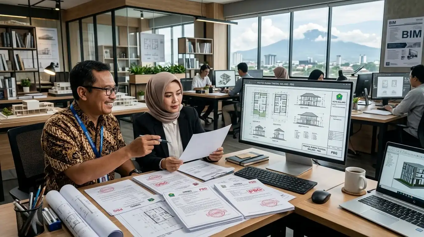 Peran Konsultan Bangunan Malang dalam Mempercepat Proses PBG – Konsep Desain Arsitek Malang